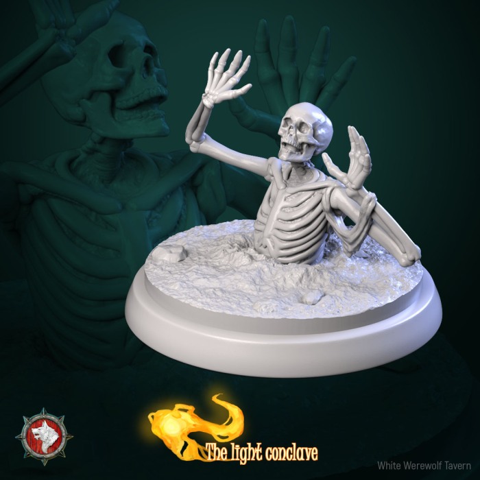 HCT 698. Skeletons set [4]