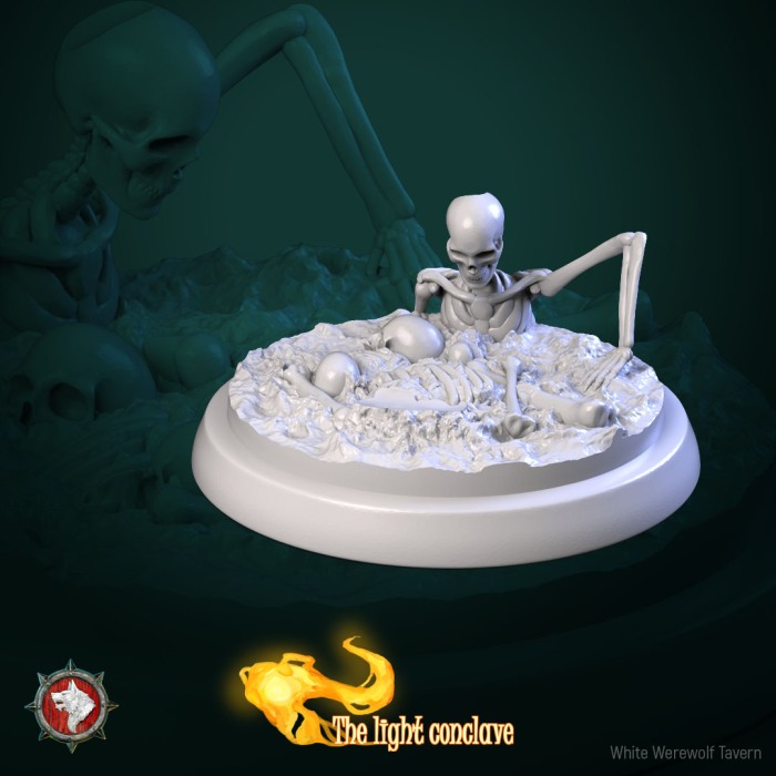 HCT 698. Skeletons set [5]