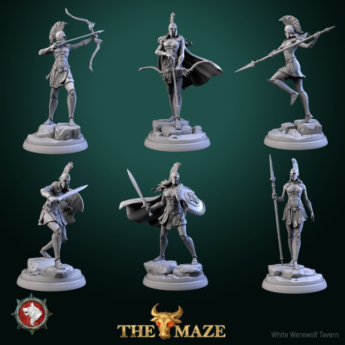 HCT 709. Amazons set [1]