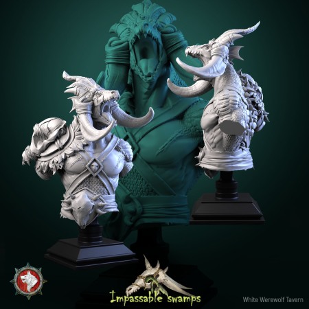 Busturi - HCB 203. Lizardfolk Warlord