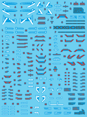HCD0215. MG SANDROCK WATER DECAL
