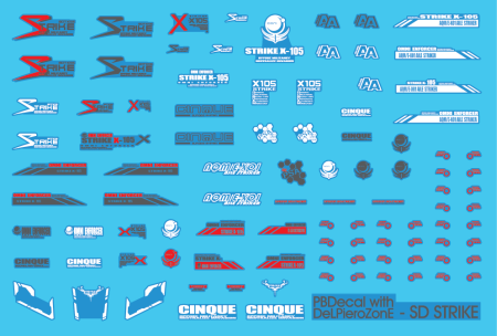 HCD0220. SD STRIKE WATER DECAL