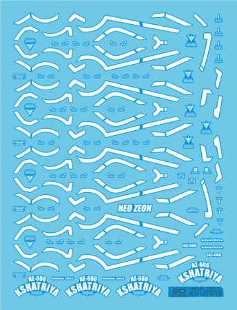 HCD0333. SD KSHATRIA LUMINOUS WATER DECAL