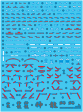 HCD0487. MG Shenlong LIAOYA UNIT WATER DECAL