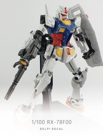 HCD0839. 1/100 RX-78F00 GUNDAM WATER DECAL [21]