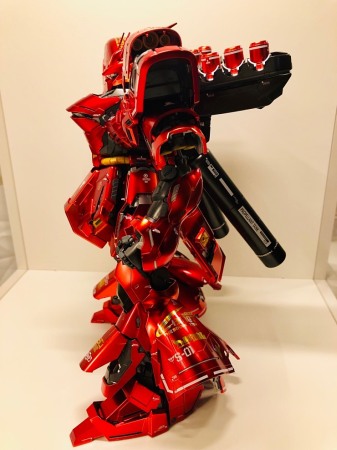 HCD0852. MG SAZABI WHITE H+GOLD H WATER DECAL [8]