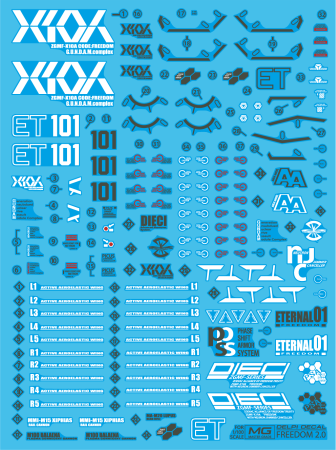 Decals - HCD0869. MG FREEDOM 2.0 DELPI EXPANSION(Normal)