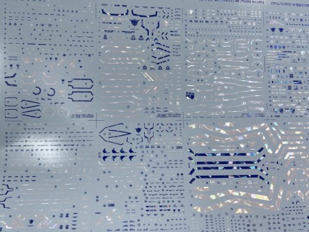 HCD1029. 1/100 AVALANCHE EXIA WATER DECAL(TYPE=HG(HOLO))