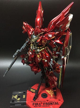 HCD1043. MG SINANJU GOLD HOLO WATER DECAL RG Style [4]