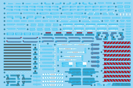 HCD1047. PG DIVINE EXPANSION SET for PERFECTIBILITY WATER DECAL Normal