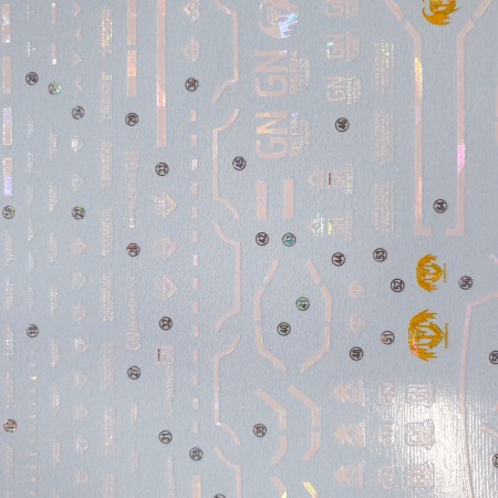 HCD1055. MG ASTREA TYPE-F FULL WEAPON WATER DECAL HOLO