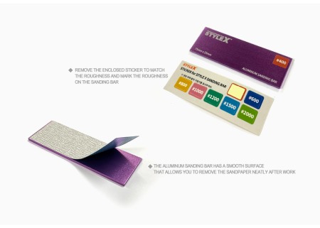 HCD1071 [STYLE X] ALUMINUM SANDING BAR - SET B [2]