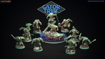 Miniaturi - HCF 006. Gator Tribe