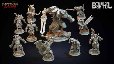 Miniaturi - HCF 014. Tribe of Baktol