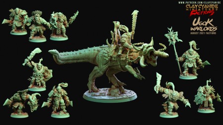 Miniaturi - HCF 015. Ugok Warlords