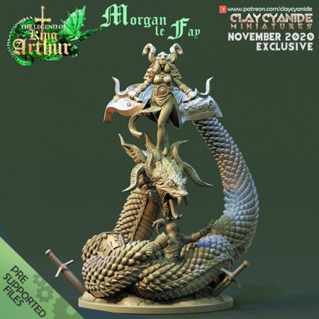 Miniaturi - HCM 007. Morgan le Fay