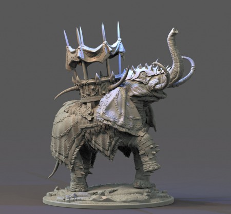 HCM 008. Elephant War Mount [2]