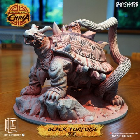 Miniaturi - HCM 015. Black Tortoise