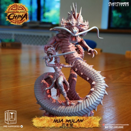 Miniaturi - HCM 016. Hua Mulan