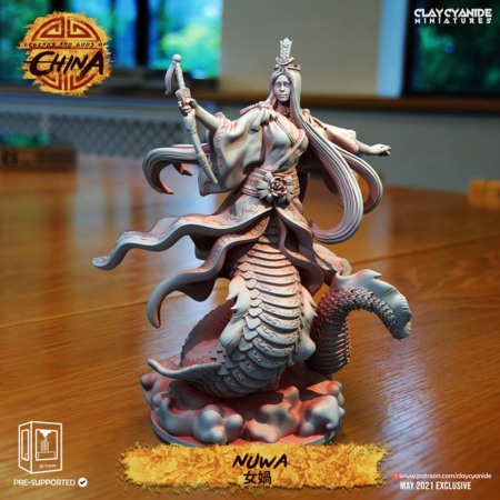 Miniaturi - HCM 018. Nuwa Goddess