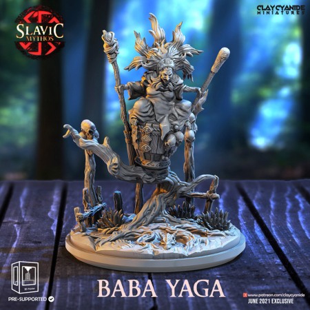 Miniaturi - HCM 033. Baba_Yaga