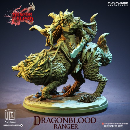 Miniaturi - HCM 039. Dragon_blood_ranger