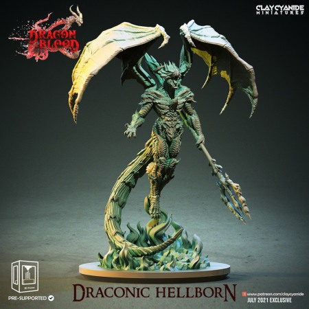 Miniaturi - HCM 040. Draconic_Hellborn