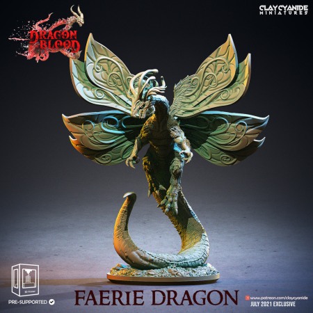 Miniaturi - HCM 049. Faerie_Dragon
