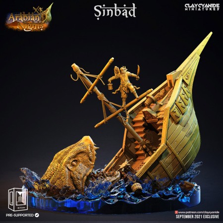 Miniaturi - HCM 084. Sinbad