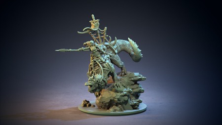 Miniaturi - HCM 087. Shero_Beastmaster