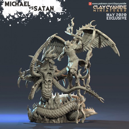 Miniaturi - HCM 102. Michael_VS_Satan