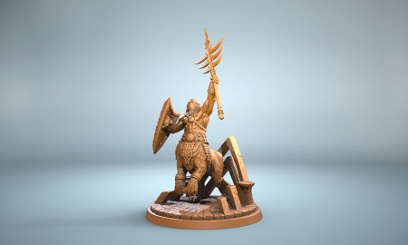 Miniaturi - HCM 122. Chieftain_Liontaurus