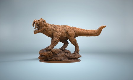 Miniaturi - HCM 127. Tigersaurus_Rex