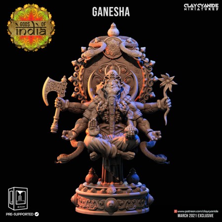 Miniaturi - HCM 157. Ganesha