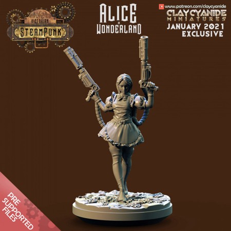 Miniaturi - HCM 163. Alice in Wonderland