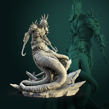 Miniaturi - HCM 207. Sea_Monster