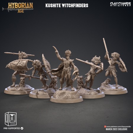 Miniaturi - HCM 225. Kushite Witchfinder