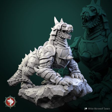Miniaturi - HCM 266. Dragonborn beast