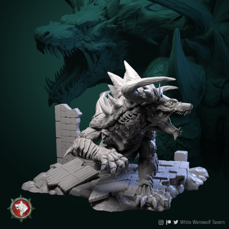 Miniaturi - HCM 268. Undead Tarrasque