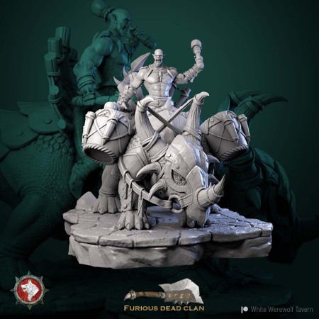 Miniaturi - HCM 328. Orc Rider