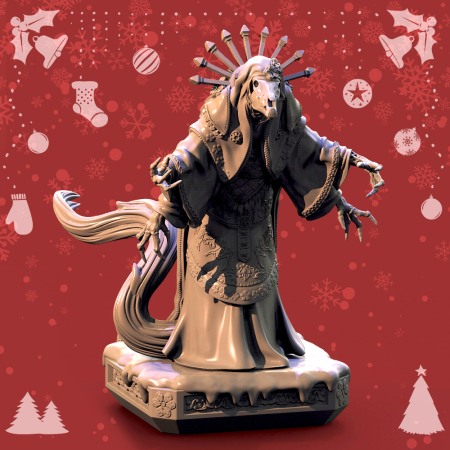 Miniaturi - HCM 340. Mari Lwyd