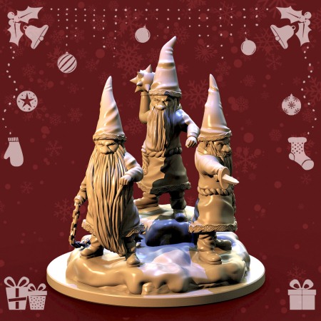 Miniaturi - HCM 343. Totem Elves