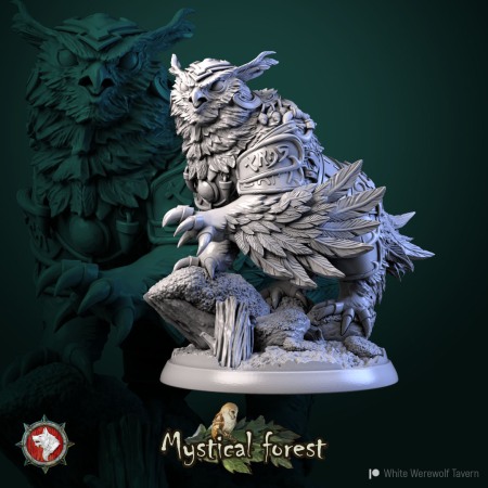 Miniaturi - HCM 346. Owlbear