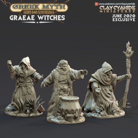 Miniaturi - HCM 374. Graeae Witches
