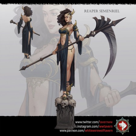 Miniaturi - HCM 404. Semenriel Dark Reaper
