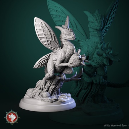 Miniaturi - HCM 405. Dragon with strawberry