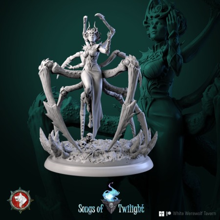 Miniaturi - HCM 412. Spider Goddess Lerath