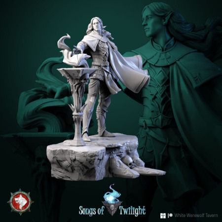 Miniaturi - HCM 414. Drow Warlord