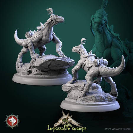 Miniaturi - HCM 460. Lizard Mount