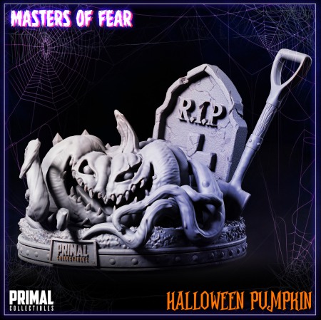 Miniatures - HCM 543 Evil pumpkin